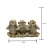 Three Wise Monkeys Statue - Hear No Evil, See No Evil, Speak No Evil - Decorative Figurine for Home & Office