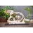Artistic Resin Elephant Sculpture - Elegant Elephant Figurine for Home & Office Decor