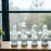 White Angel Figurine Set of 4, Decorative Garden Statues, 8 Inch Height, 3-3.5 Inch Width