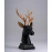 Artistic Resin Elephant Sculpture - Elegant Elephant Figurine for Home & Office Decor