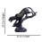 Black Panther Sculpture - Geometric Art Piece Featuring a Majestic Big Cat
