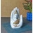 Polyresin Hand Palm Buddha Idol Showpieces for Living Room,Gift Items for Diwali,Decoration Item for Home decor,Table Decorations(White Buddha)